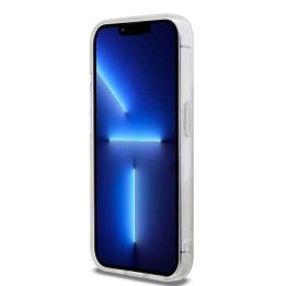 DKNY IML languotas mono raštas ir spausdintų juostų MagSafe“ dėklas iPhone 14 Pro“ – smėlinis