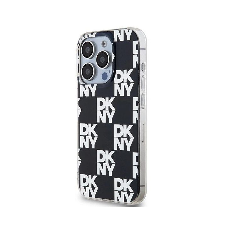 DKNY IML languotas vienspalvis dėklas iPhone 15 Pro“ – juodas