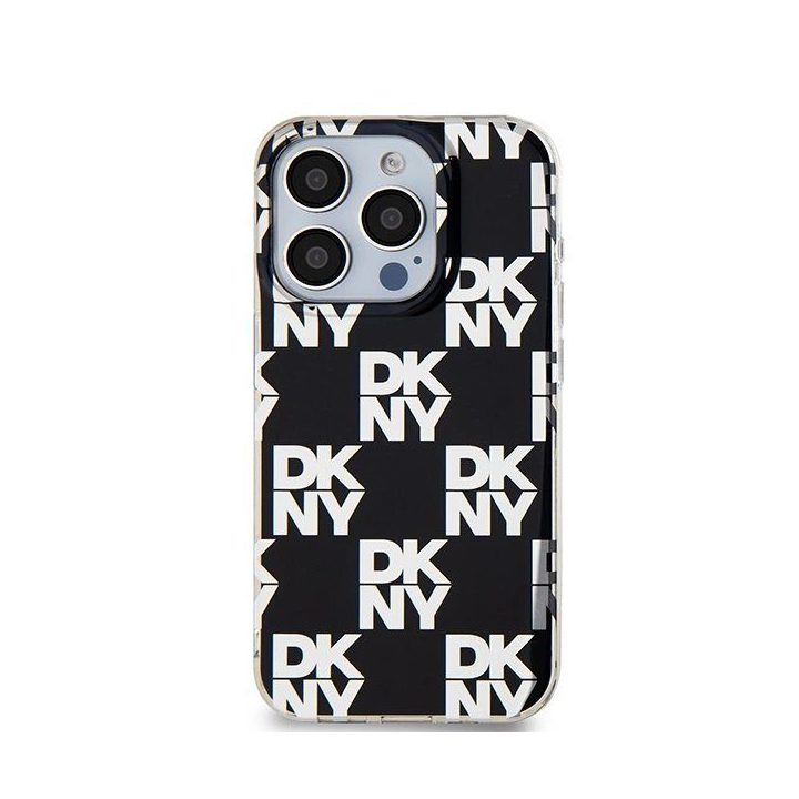 DKNY IML languotas vienspalvis dėklas iPhone 15 Pro“ – juodas