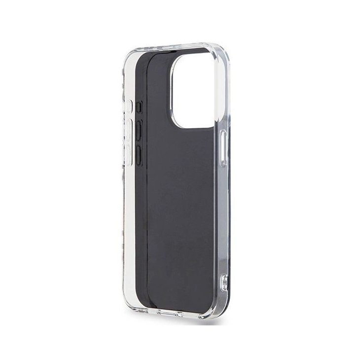 DKNY IML languotas vienspalvis dėklas iPhone 15 Pro“ – juodas