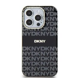 DKNY IML Mono & Stripe MagSafe“ dėklas skirtas iPhone 15/14/13“ - juodas