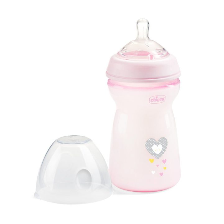 00081335100000 NF plastikinis buteliukas 6 mėn.+ 330 ml mergaitei