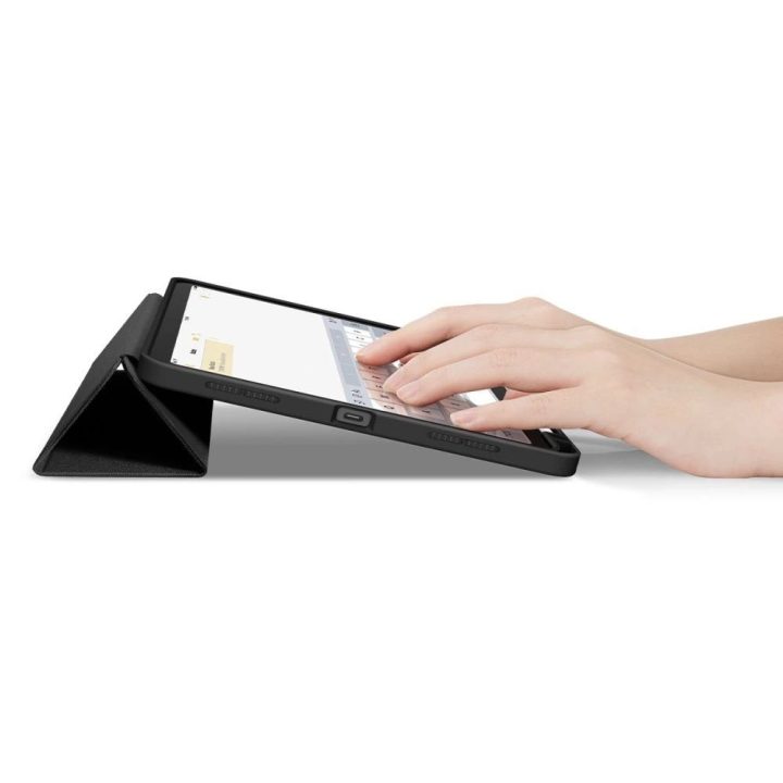 dėklas iPad Air“ 10,9“ 4.5 2020–2022 m. / 11,6“ 2024 m. – juoda spalva