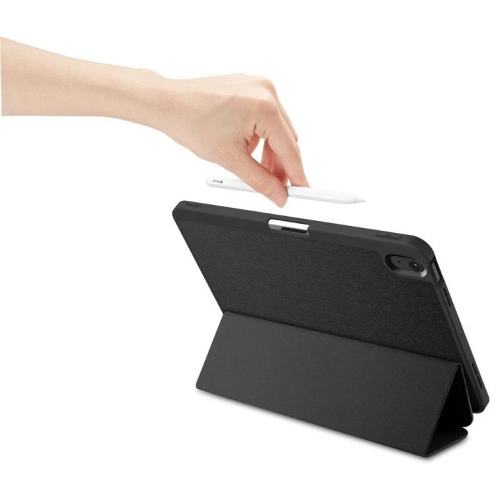 dėklas iPad Air“ 10,9“ 4.5 2020–2022 m. / 11,6“ 2024 m. – juoda spalva