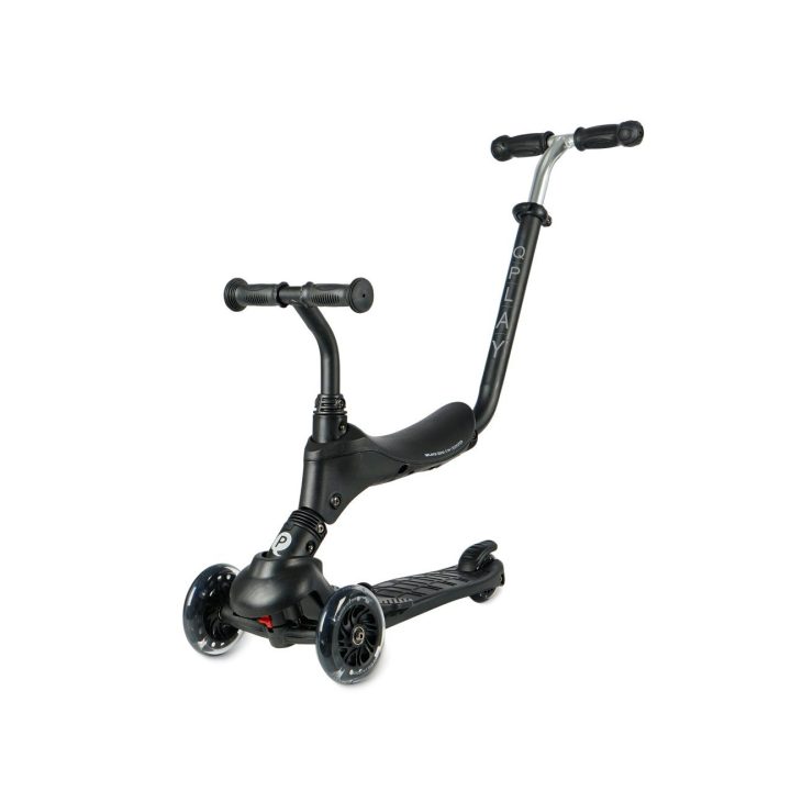 Qplay Hulajnoga Sema Pro 3w1 juoda