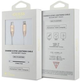 USB-C / Lightning laidas 1,5m greito krovimo - aukso spalvos