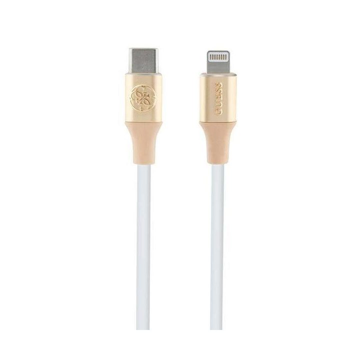 USB-C / Lightning laidas 1,5m greito krovimo - aukso spalvos