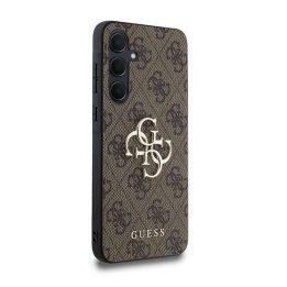 Samsung Galaxy A35“ dėklas su logotipu – rudas