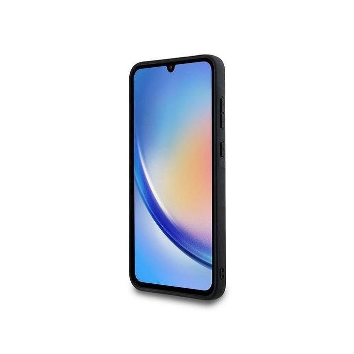 Samsung Galaxy A35“ dėklas su logotipu – rudas