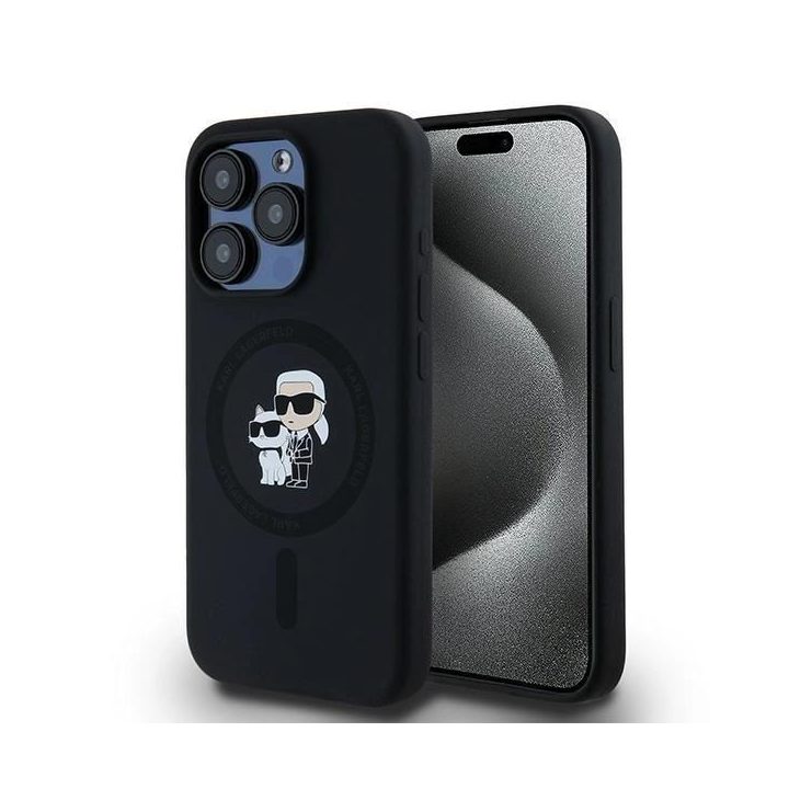 Dėklas iPhone 15 Pro - juoda