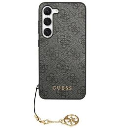 Guess 4G Charms Collection dėklas Samsung Galaxy A35 - juodas