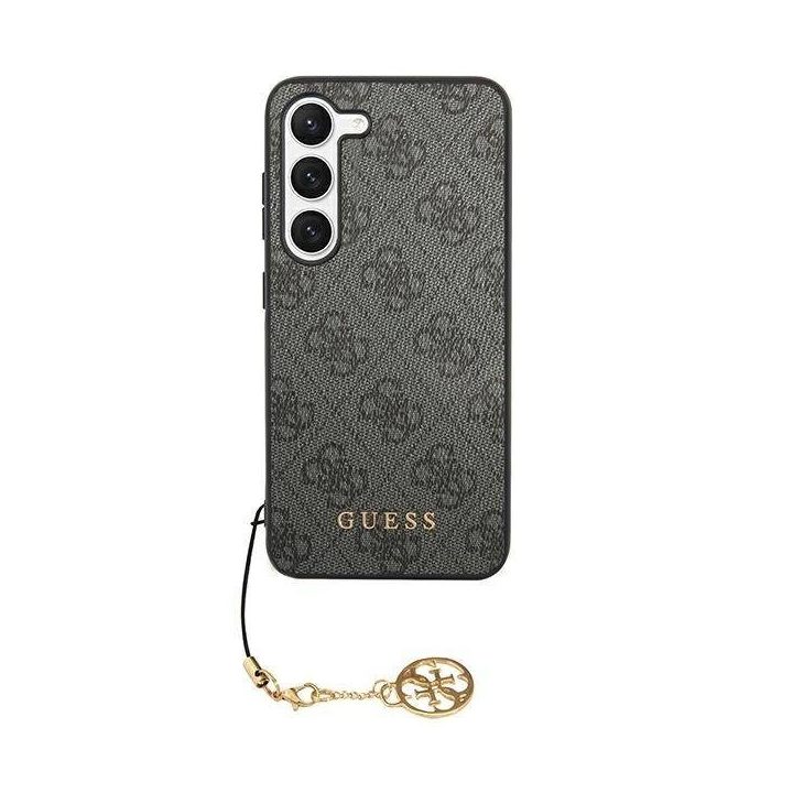 Guess 4G Charms Collection dėklas Samsung Galaxy A35 - juodas