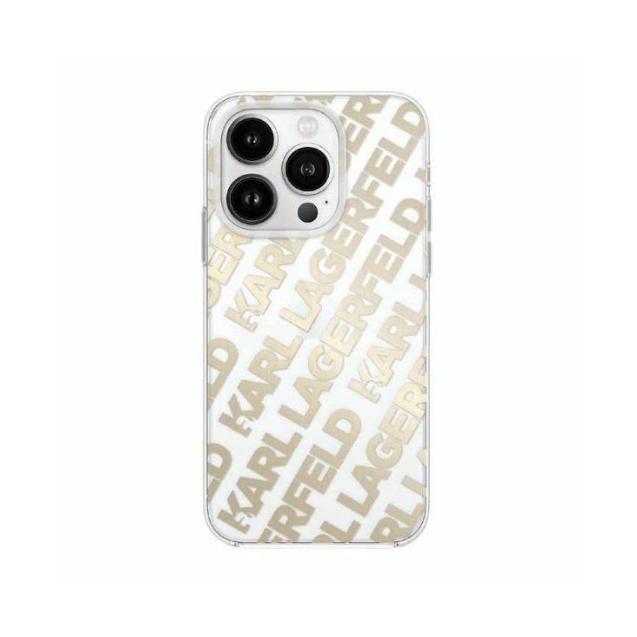 dėklas iPhone 15 Pro Max telefonui – auksinis