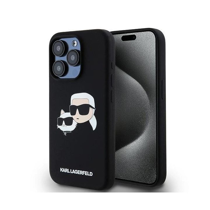 dėklas iPhone 15 Pro - juodos spalvos