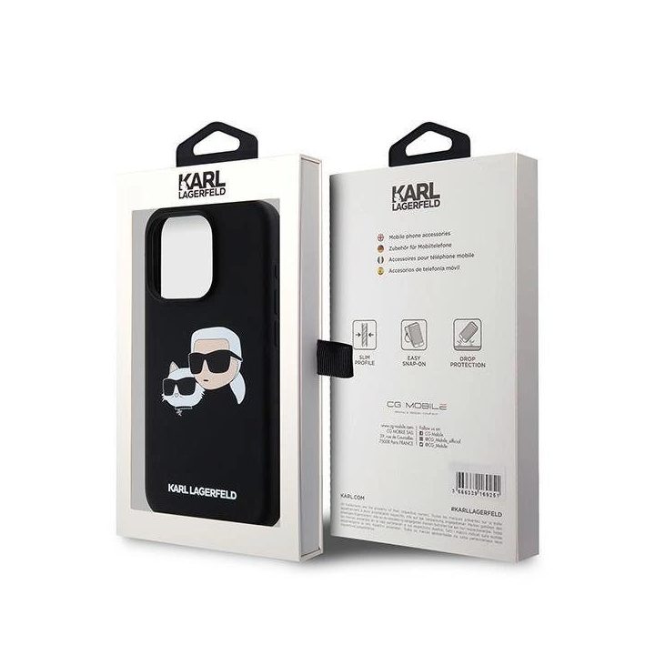 dėklas iPhone 15 Pro - juodos spalvos