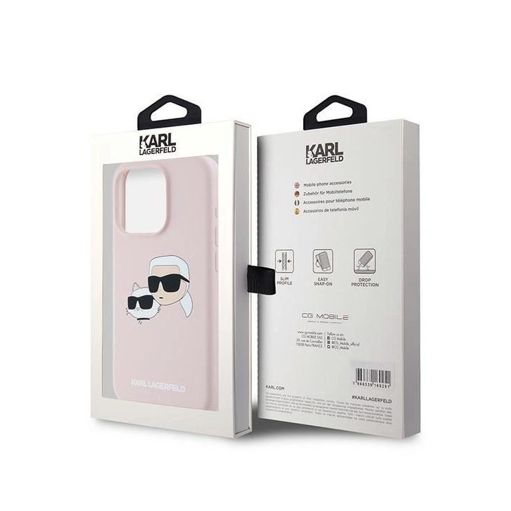 MagSafe dėklas iPhone 15 Pro“ – rožinis