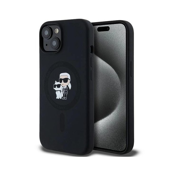 dėklas skirtas iPhone 15 Plus / 14 Plus - juodas