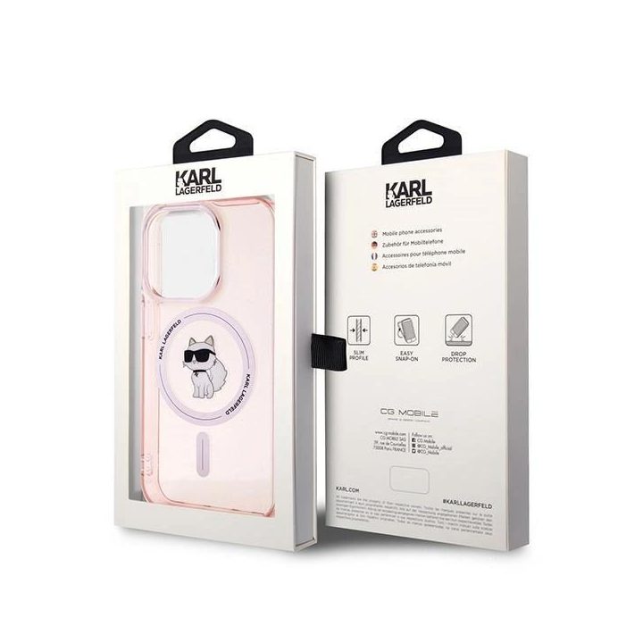 dėklas iPhone 14 Pro - rožinis