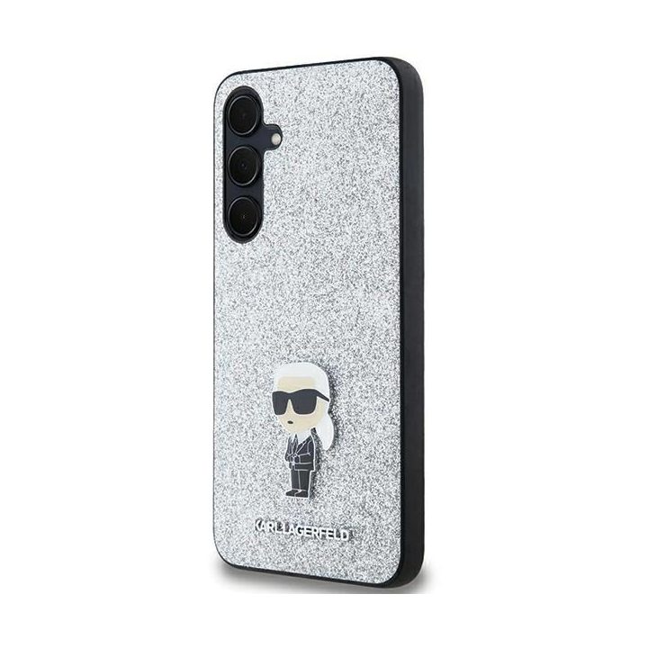 dėklas Samsung Galaxy A35 modeliui - sidabrinis