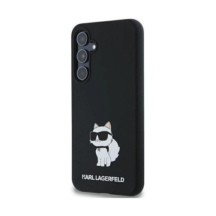 dėklas su Choupette motyvu Samsung Galaxy A35 - juoda