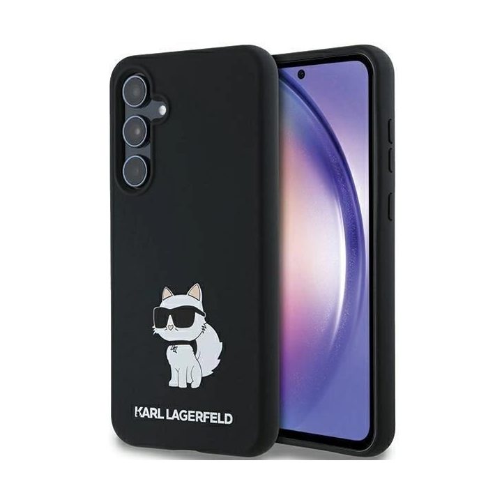 dėklas su Choupette motyvu Samsung Galaxy A35 - juoda