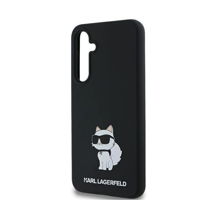 dėklas su Choupette motyvu Samsung Galaxy A35 - juoda