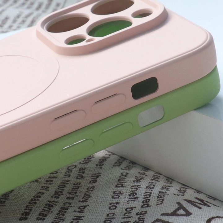 silikoninis dėklas iPhone 15 Pro“ silikono dėklas - tamsiai mėlynas