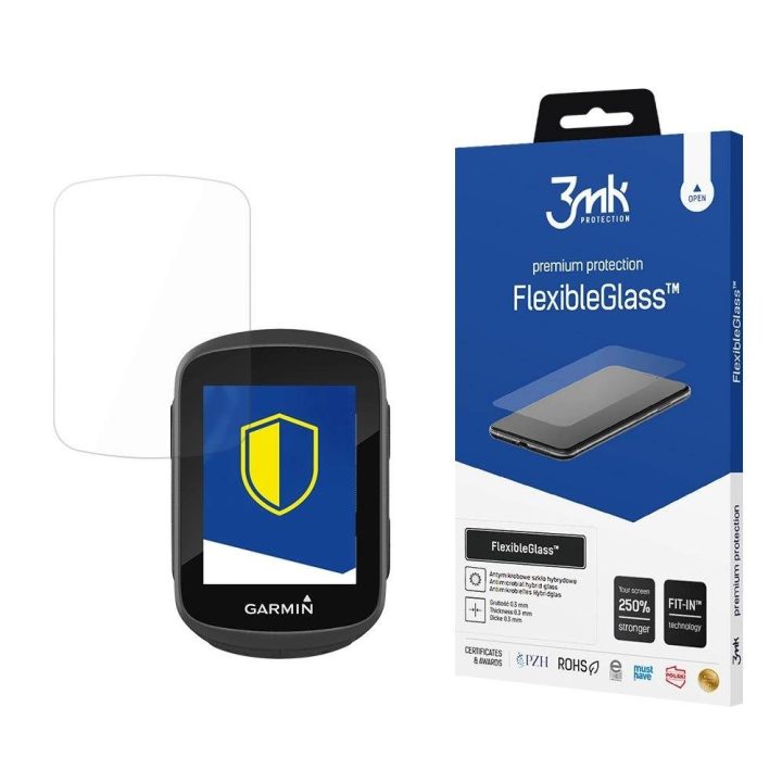 Garmin Edge 130 lankstus hibridinis stiklas