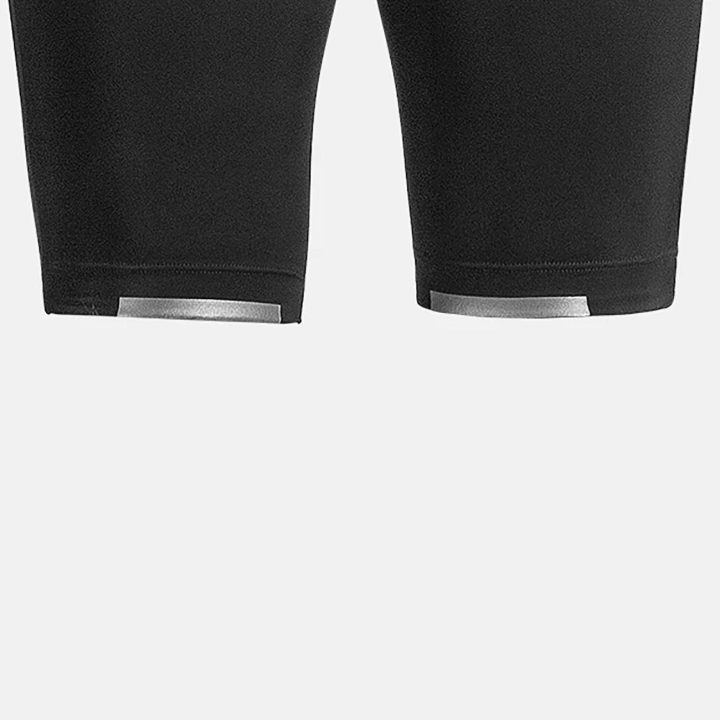 dviratininko šortai su paminkštinimu XXXXL – juodos spalvos