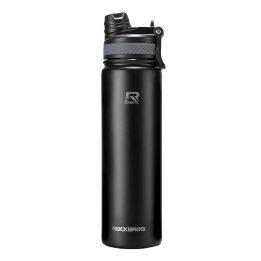 dviračio termo buteliukas gėrimams 620 ml – juodas