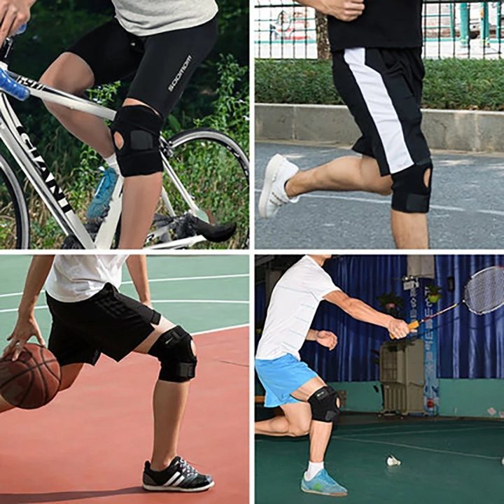 sportinė apsauga girnelei ir keliui, dydis M - juoda (2 vnt.)