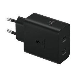 Samsung Power Adapter Duo EP“ tinklo įkroviklis 2x USB-C, 50 W – juodas