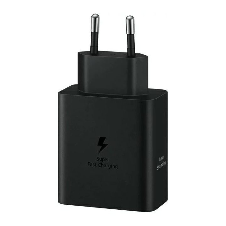 Samsung Power Adapter Duo EP“ tinklo įkroviklis 2x USB-C, 50 W – juodas