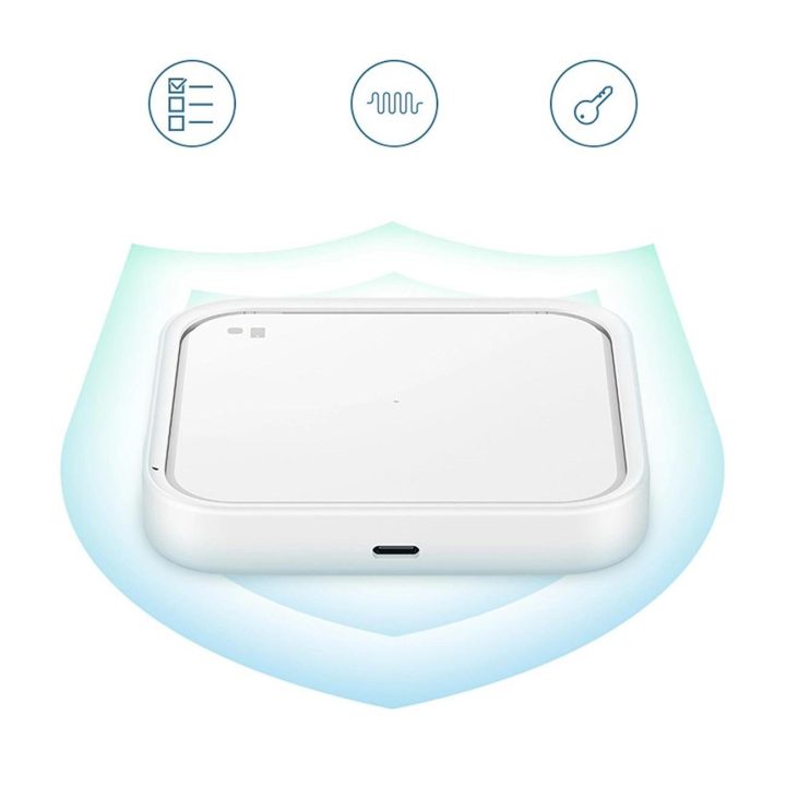 Samsung“ bevielis įkrovimo įrenginys EP- 15W indukcinis įkroviklis - baltas + įkroviklis