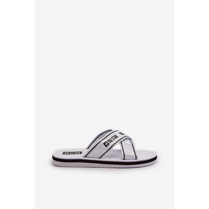 šlepetės su putų padu Big Star NN274A509 White