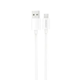 USB-A / micro USB laidas 5A 1m – baltas