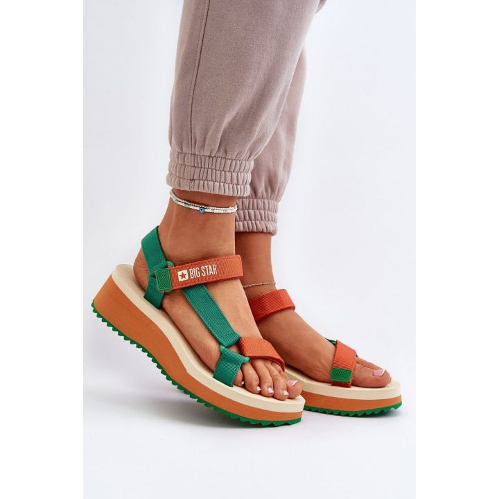 basutės Big Star NN274A053 Green-Orange