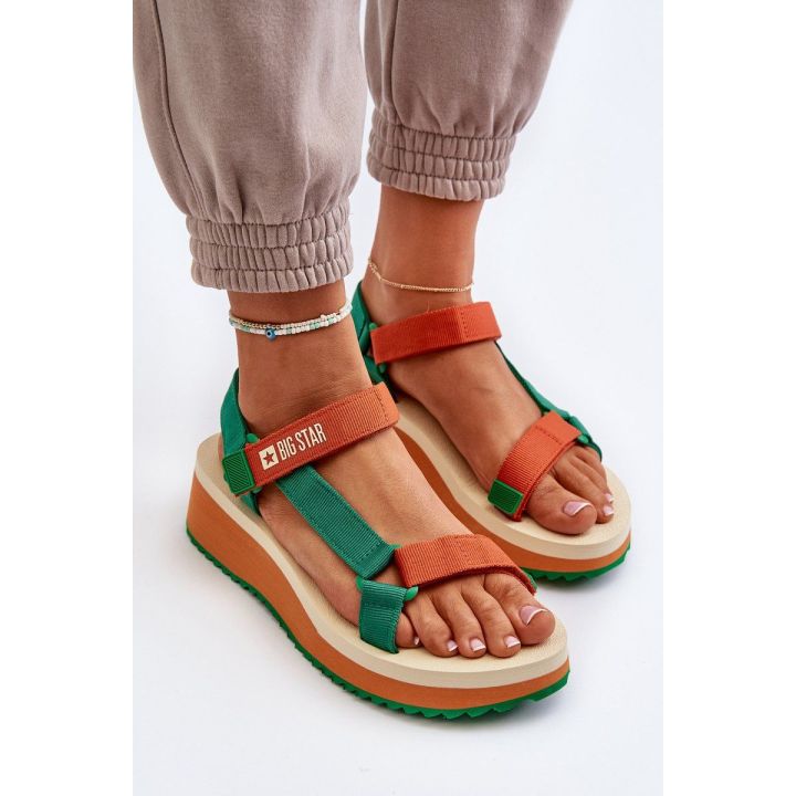 basutės Big Star NN274A053 Green-Orange