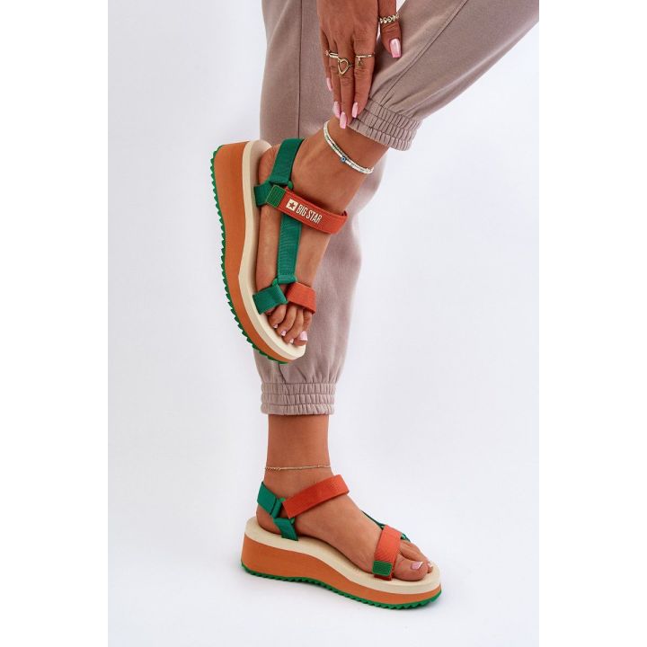 basutės Big Star NN274A053 Green-Orange