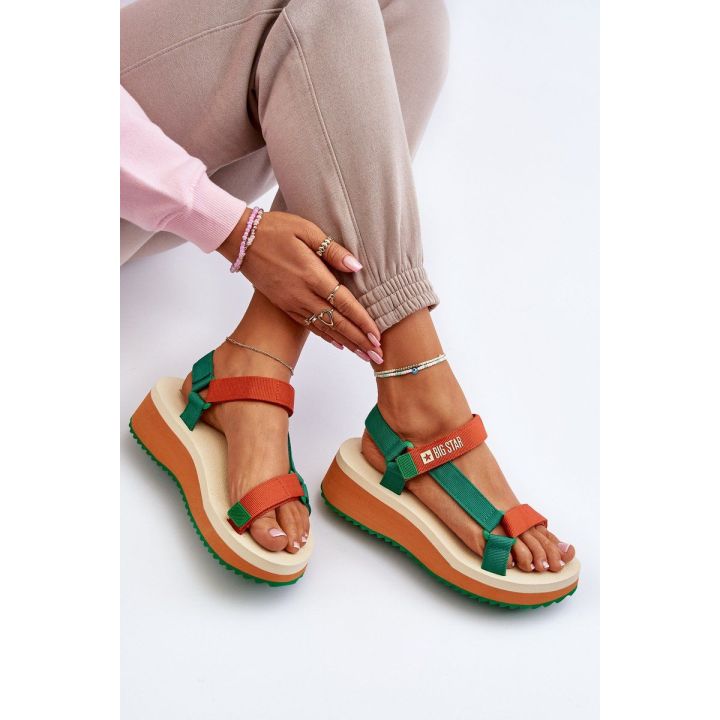 basutės Big Star NN274A053 Green-Orange