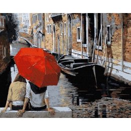 Tapyba pagal skaičius Skėtis porai 40x50 cm