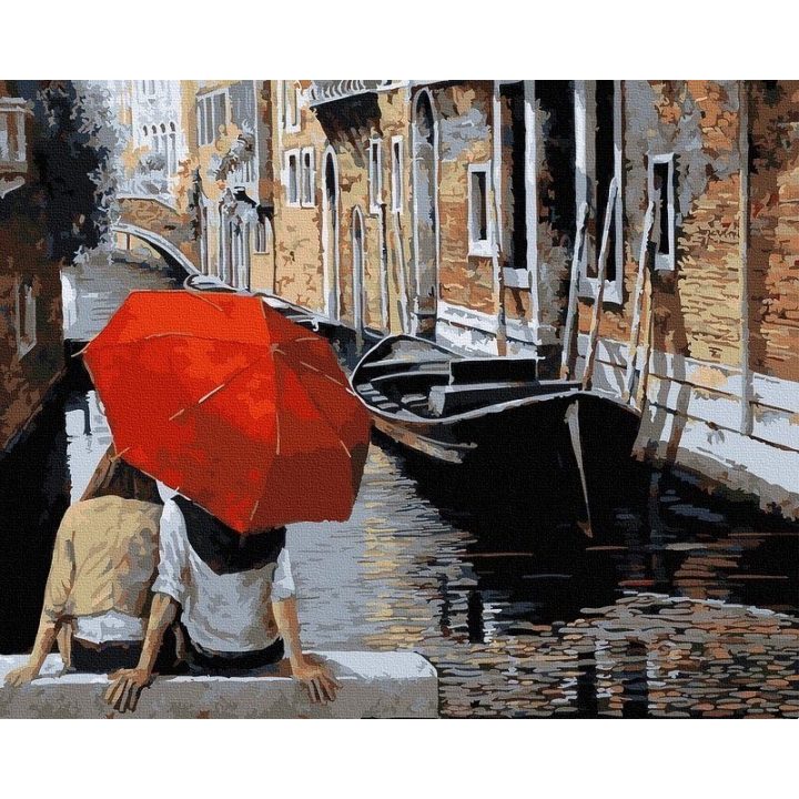 Tapyba pagal skaičius Skėtis porai 40x50 cm