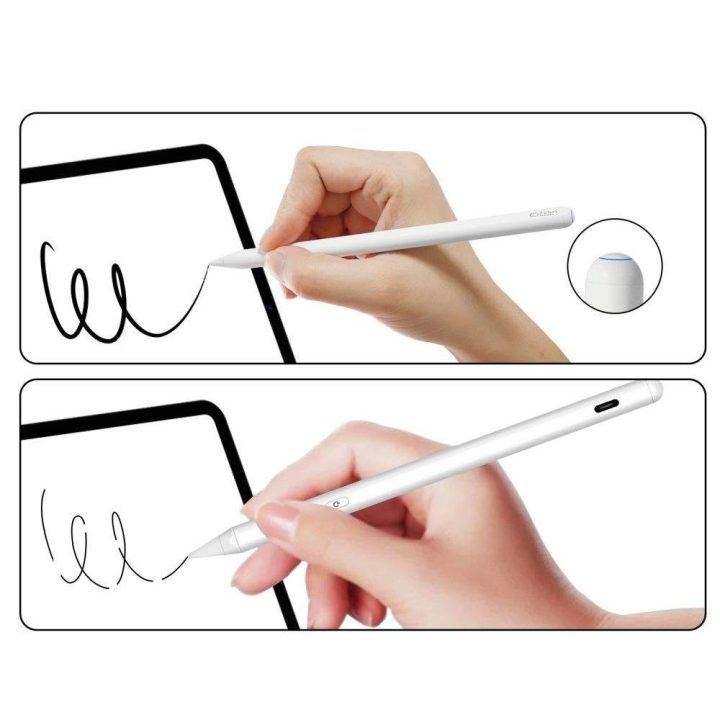 magnetinis rašiklis iPad planšetiniams kompiuteriams – baltas