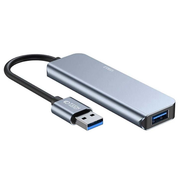 HUB V0 5in1 USB C - pilka
