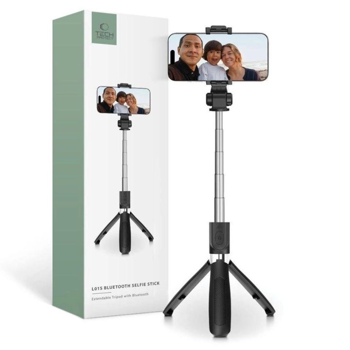 asmenukių lazda su trikoju iki 70 cm – juoda
