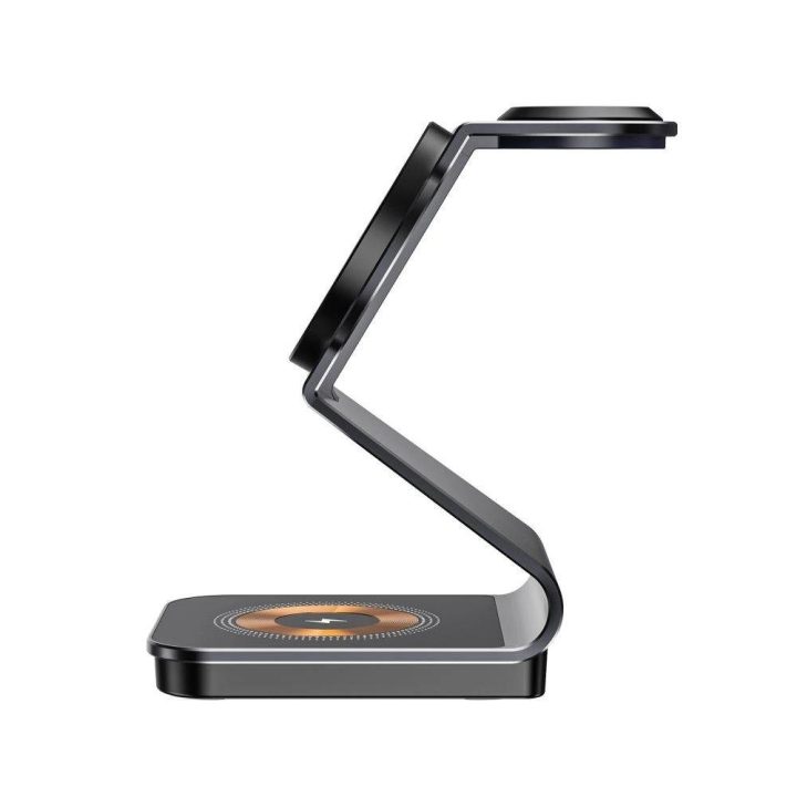 indukcinis įkroviklis su MagSafe“ išmaniajam telefonui / Apple Watch“ / AirPods“ – juodas
