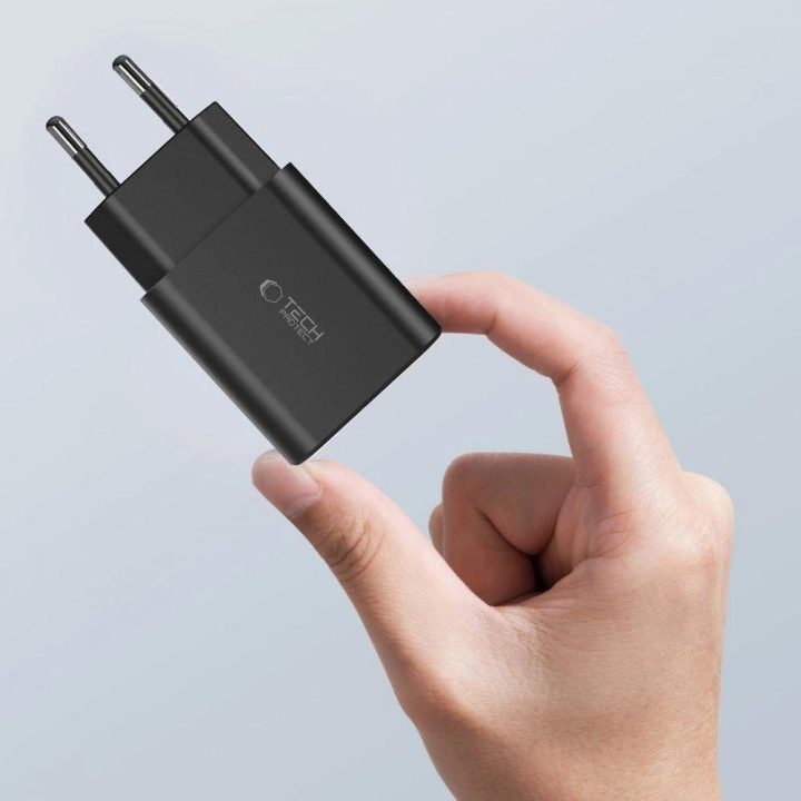 tinklo įkroviklis 2x USB-C PD 35W baltas