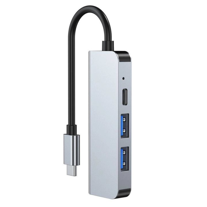 4in1 USB C / HDMI - pilkas