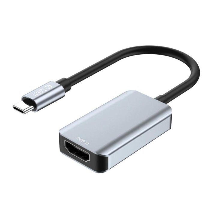 USB-C (vyriškas) / HDMI (moteriškas) 4K 60Hz adapteris – juodas