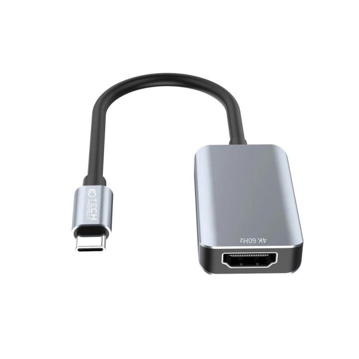 USB-C (vyriškas) / HDMI (moteriškas) 4K 60Hz adapteris – juodas